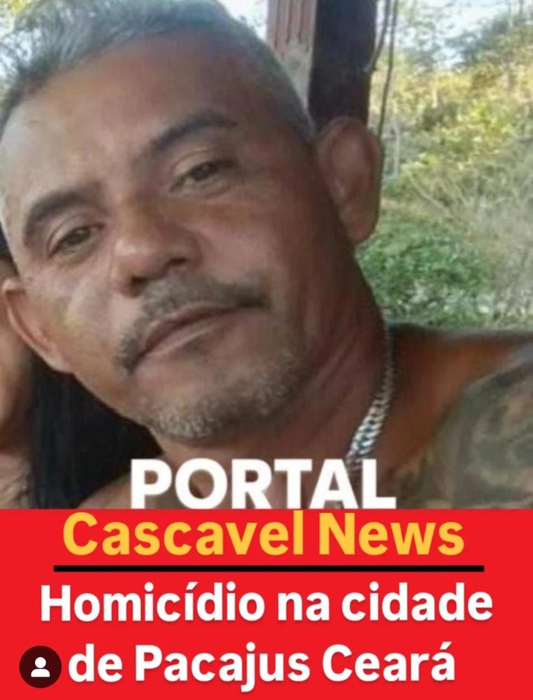HOMEM ASSASSINADO EM PACAJUS CE 19/Ser. Tok na tela / vê a notícia